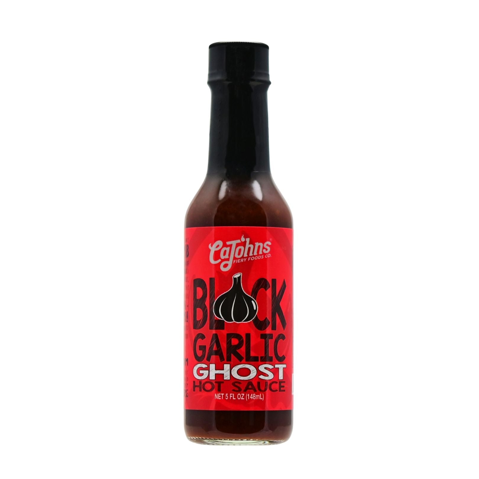 Cajohns Black Garlic Ghost Hot Sauce