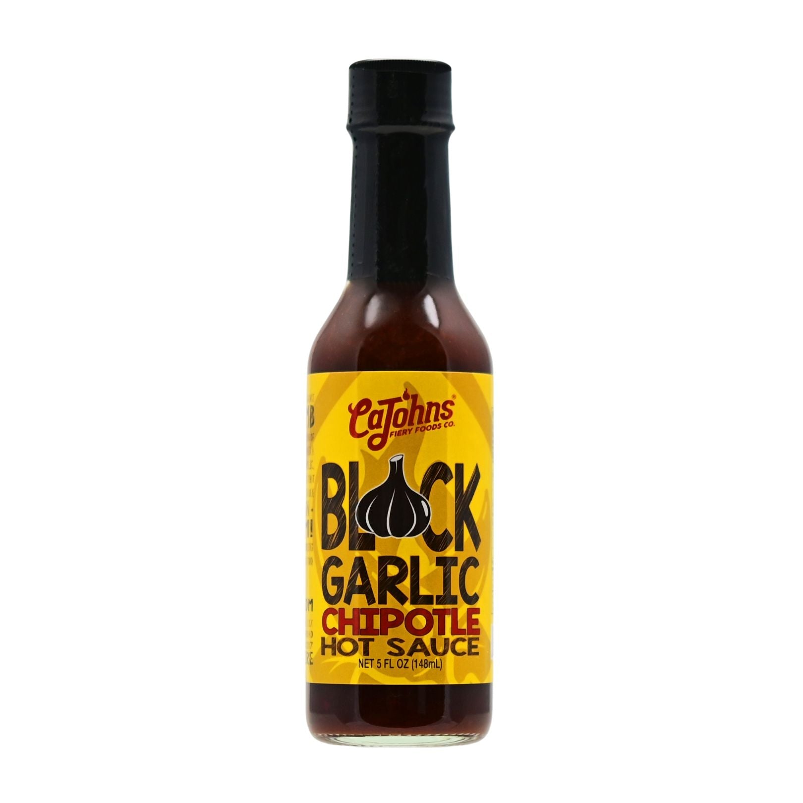 CaJohns Black Garlic Chipotle Hot Sauce