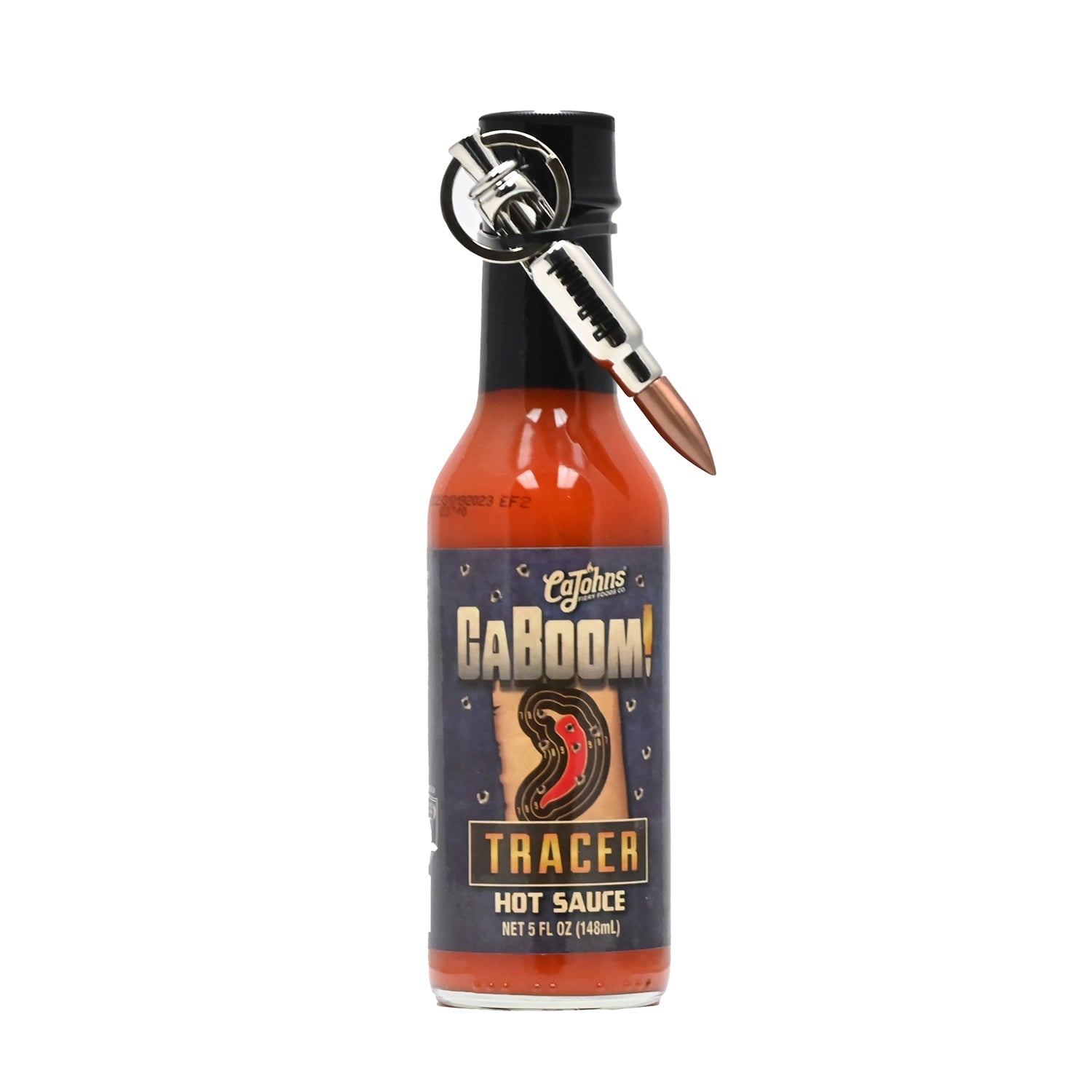 CaBoom! Tracer Hot Sauce with Bullet Keychain